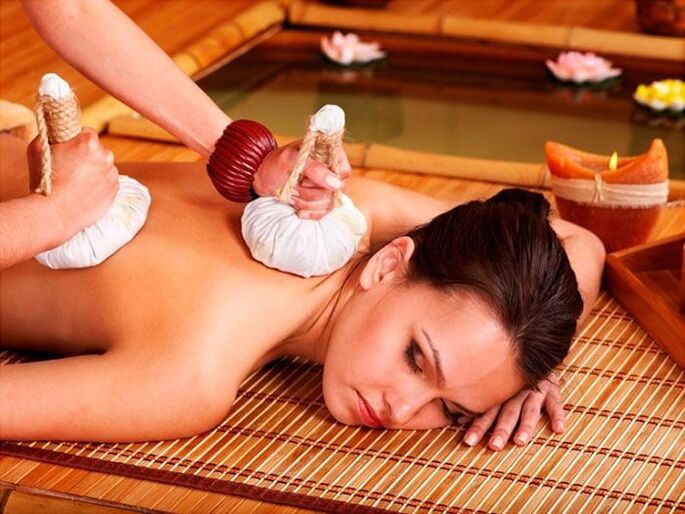 Buz masajı seansı yürütmek